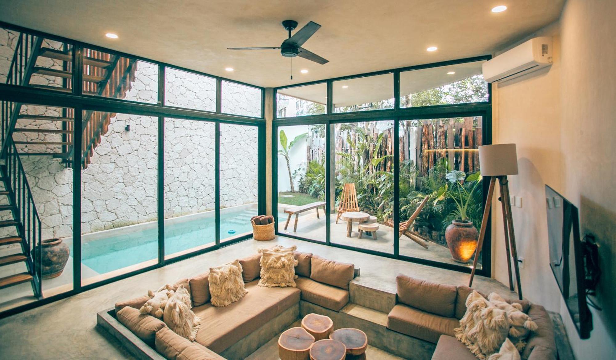 Round Luxury Jungle Villa Priv Pool-Concierge 4A Tulum Exterior foto