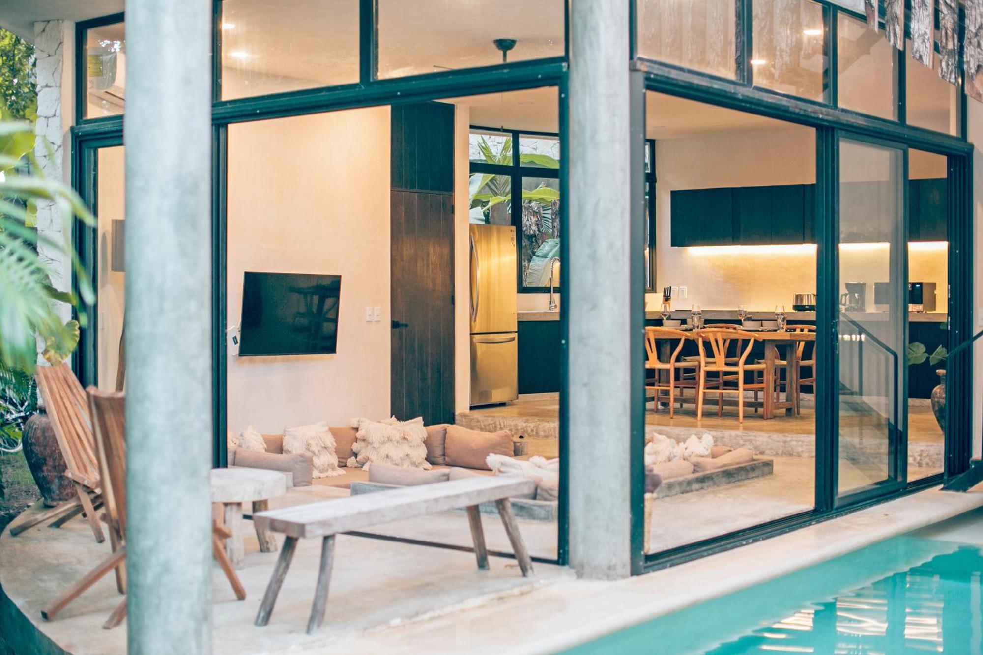 Round Luxury Jungle Villa Priv Pool-Concierge 4A Tulum Exterior foto